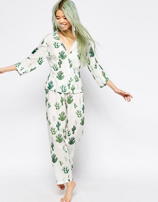 Pijama cactus, foto:asos.com